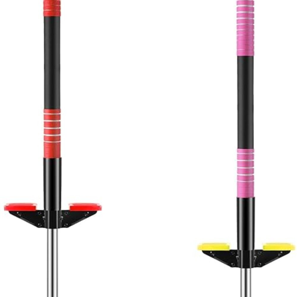 2 Pack Pogo Stick for Kids Age 6 and Up with Diigital Pogo Counter